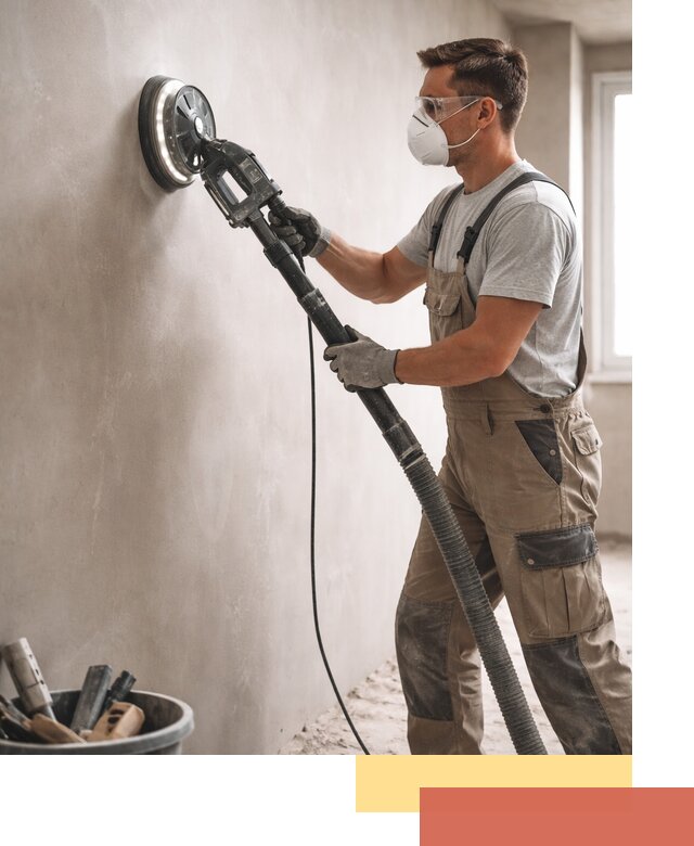 Профессиональная шлифовка стен в Кинешме быстро и качественно