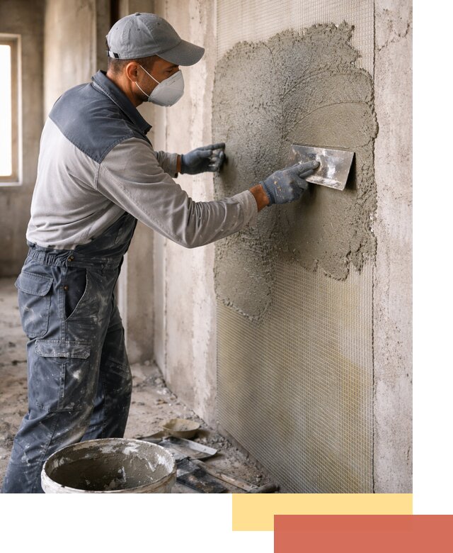 Штукатурка стен по сетке в Кинешме под ключ качественно и быстро