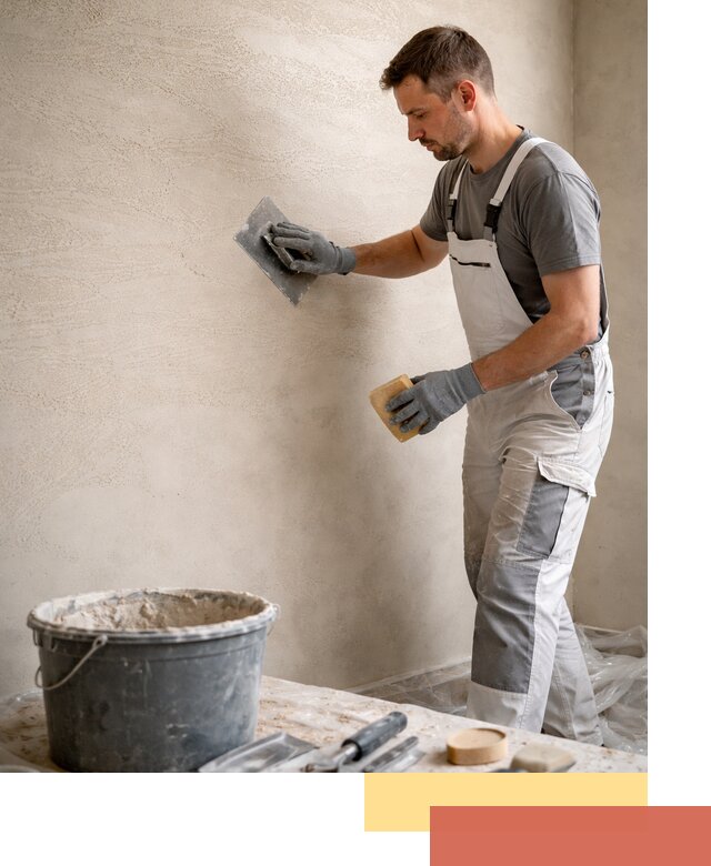 Декоративная штукатурка травертин в Кинешме для стен и потолков