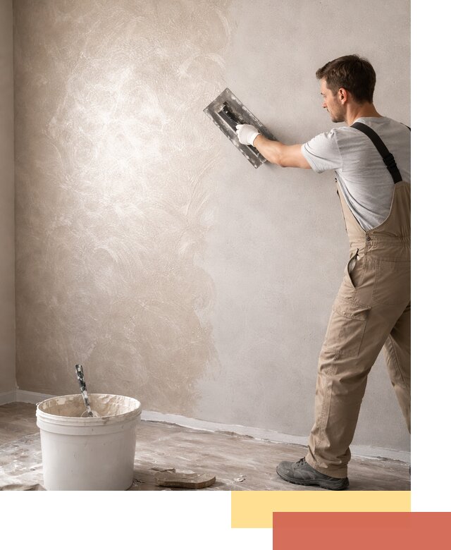 Декоративная штукатурка «Мокрый шелк» под ключ в Кинешме