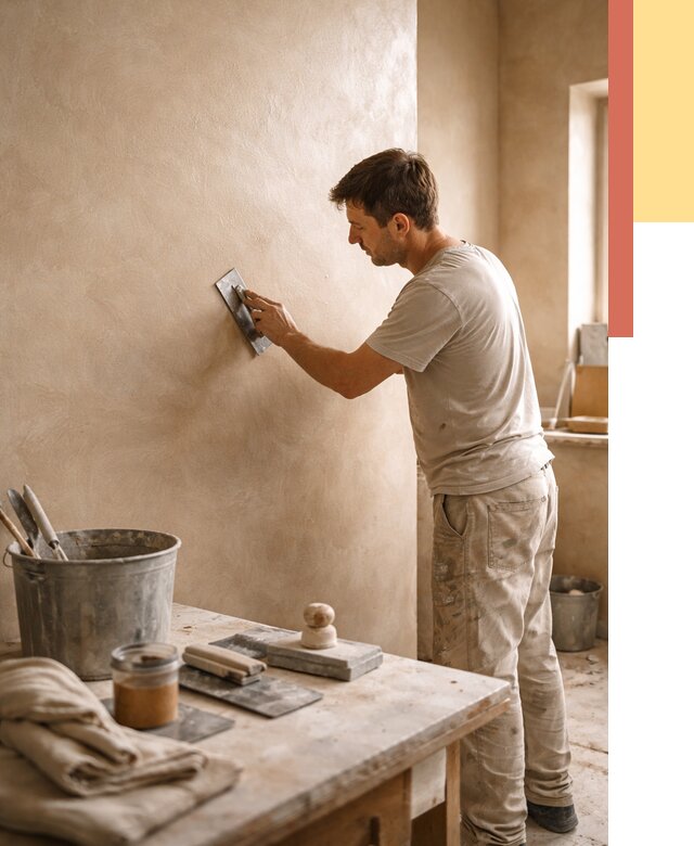 Марокканская штукатурка таделакт в Кинешме под ключ от 4245 руб. | ОТДЕЛОЧНИК-Кнш