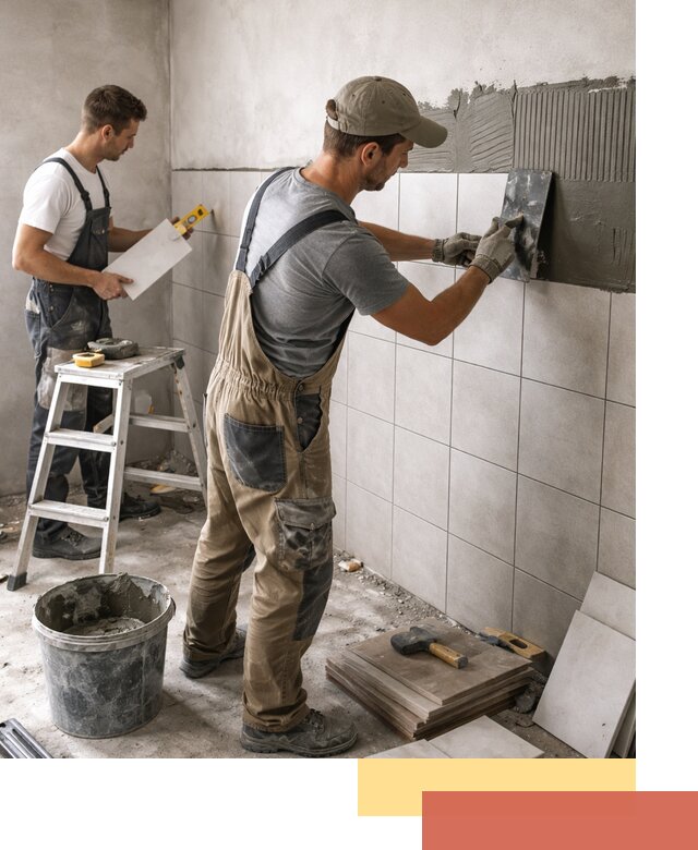 Укладка плитки на стены в Кинешме профессионально и надежно