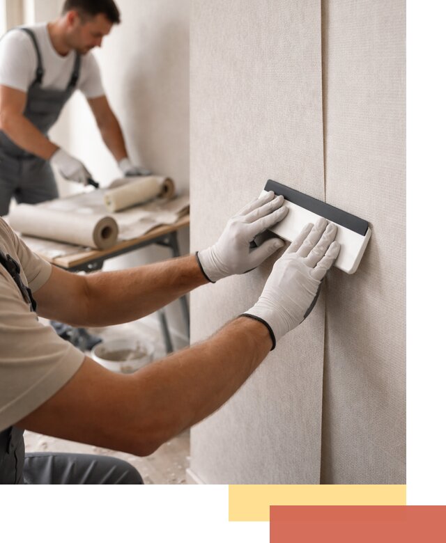 Поклейка обоев под покраску в Кинешме профессионально и быстро