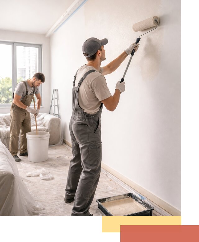 Покраска стен в офисе в Кинешме — быстрый и качественный ремонт