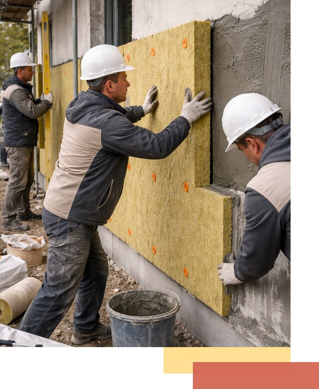 Утепление стен минватой в Кинешме — тепло и звукоизоляция