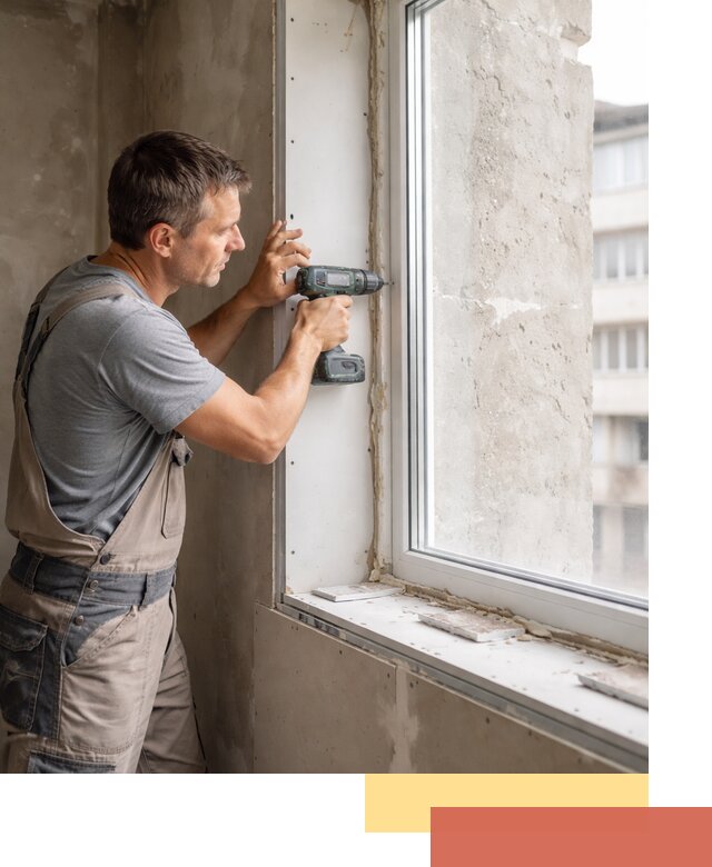 Монтаж гипсокартонных откосов в Кинешме под ключ