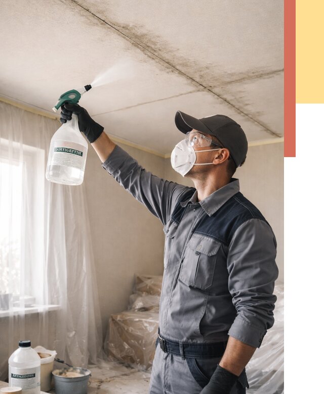 Антисептическая обработка потолка в Кинешме от 2527 руб. | ОТДЕЛОЧНИК-Кнш