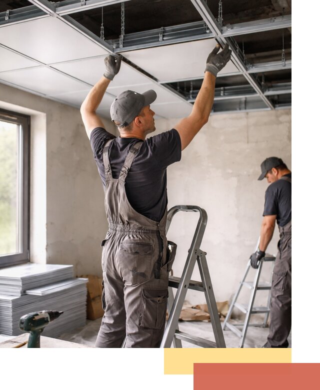 Монтаж кассетного потолка в Кинешме качественно и быстро