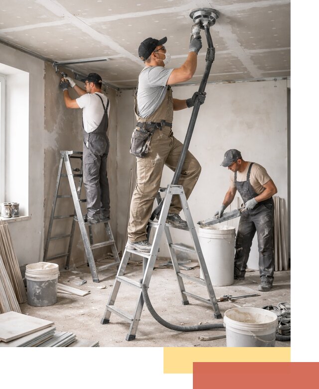 Ремонт потолка из гипсокартона в Кинешме: быстрый и качественный монтаж