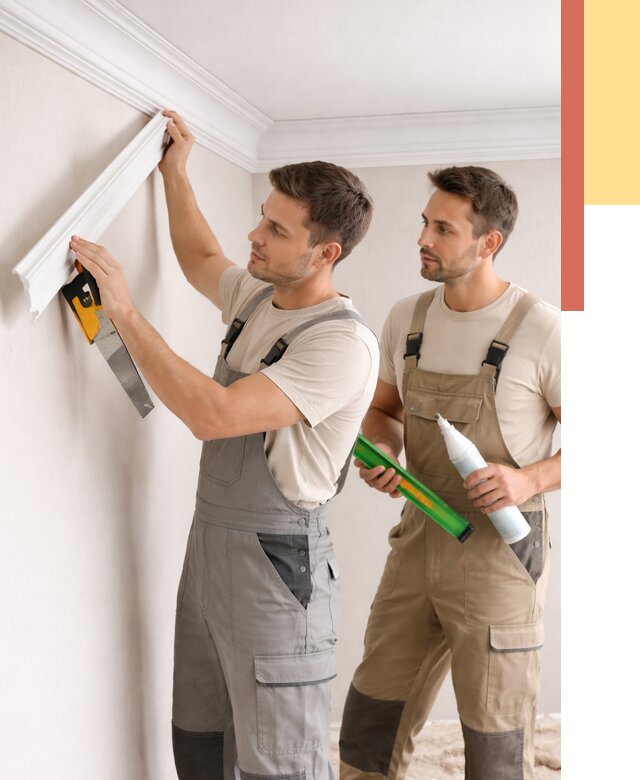 Монтаж потолочного плинтуса в Кинешме от 2325 руб. — быстро и недорого | ОТДЕЛОЧНИК-Кнш
