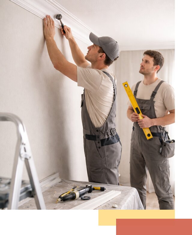 Монтаж потолочного плинтуса в Кинешме качественно и быстро